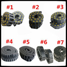 2 PCS  Energiekette Kabelführung Schleppkette Drag Chain R28/38/55 Für 1M 2M CNC