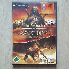 PC Spiel Der Herr der Ringe Der Ringkrieg War of the Ring in Hülle OVP Anleitung