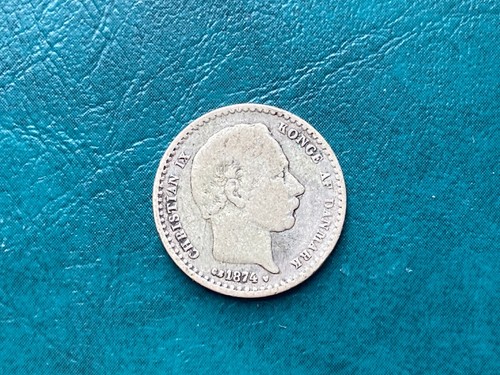 Dänemark silbermünze 1874 - 1874, 25