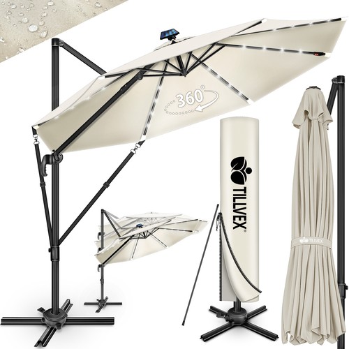 Tillvex sonnenschirm 330 cm - sonnenschirm,