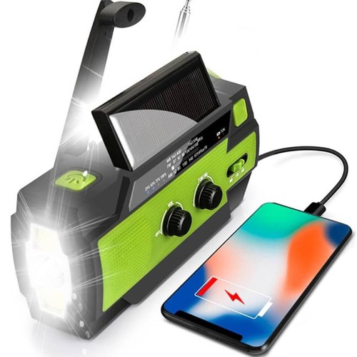 Solar radio led dynamo - solar,
