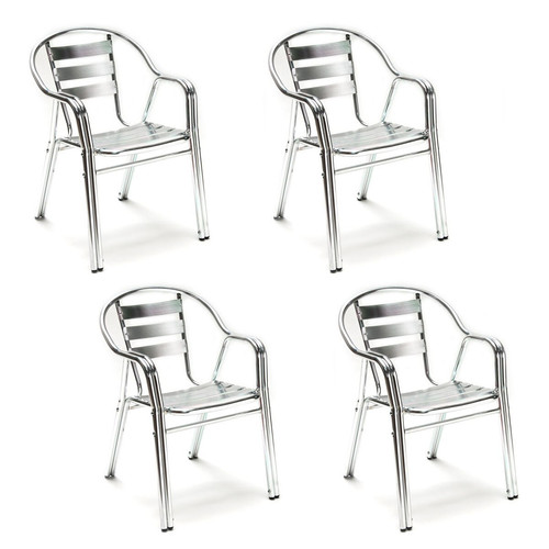 Alu aluminium gartenstuhl - 4,