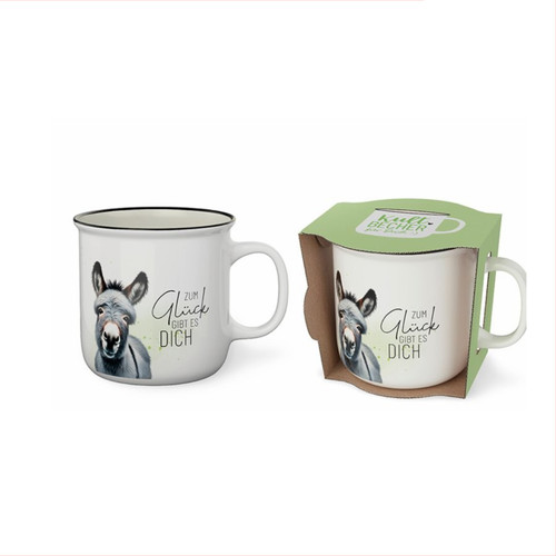 Tasse becher esel geschenk - esel,