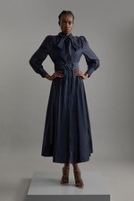 Karen Millen Hemd Maxikleid