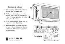 Service Schematics für Bang Olufsen Beolit 608 FM 
