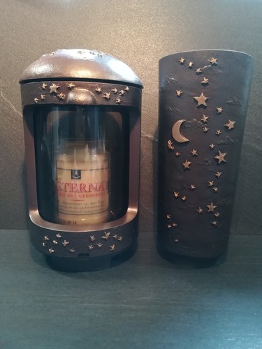 Grablaterne vase mond und - grablaterne, +