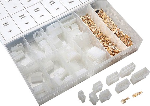 Flachsteckergehäuse set mit - flachsteckergehäuse,
