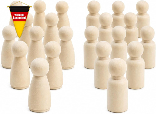 Holzfiguren set zum - holzfiguren, bemalen