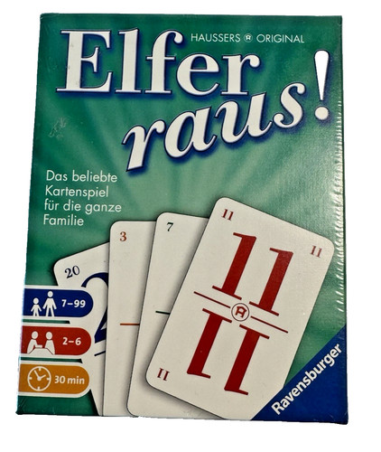 Elfer raus kartenspiel - raus,