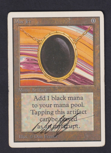 Magic mtg mox jet - magic,