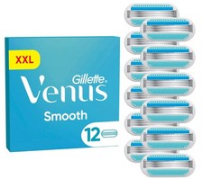 12er Pack Gillette Venus Smooth Rasierklingen / Ersatzklingen neu ovp