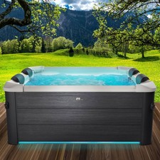Whirlpool MSpa Oslo Plus XXL 6 Personen | Feste Außenwand 180x180x65cm | 2.Wahl