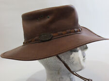 Cowboy Leder Ranger Hut ROGUE Hat Lederhut S ca 54 cm  braun /YA