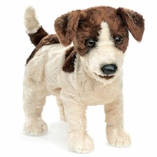 Folkmanis handpuppe hund - ,