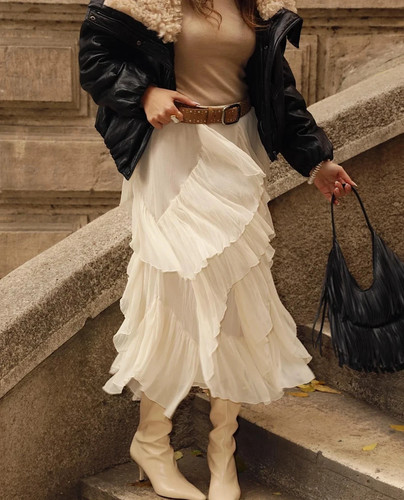 Zara collection volant midi - collection,