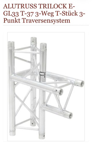 Alutruss trilock gl33 37 - alutruss, t-37