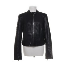 Amisu, Lederjacke, Damen, Größe: 40, Schwarz, Einfarbig #JQY