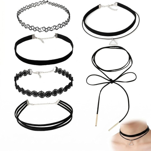 Damen choker set tlg - choker, 6-tlg