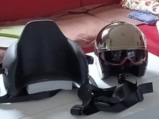 Kinder Motorrad Sitz mit Helm