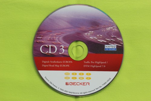 Navigation becker traffic - cd,