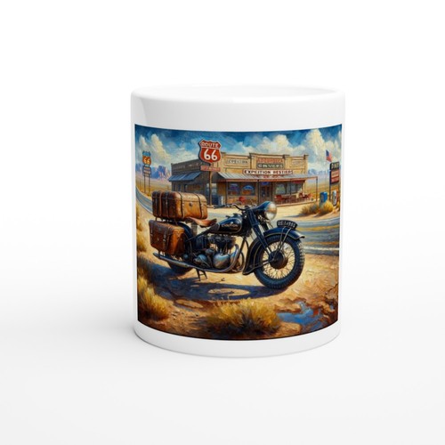 Usa route vintage motorrad - usa,