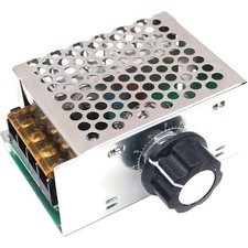 AC 220V 4000W Dimmer Spannungsregler Thermostat Drehzahlregler elektronisch