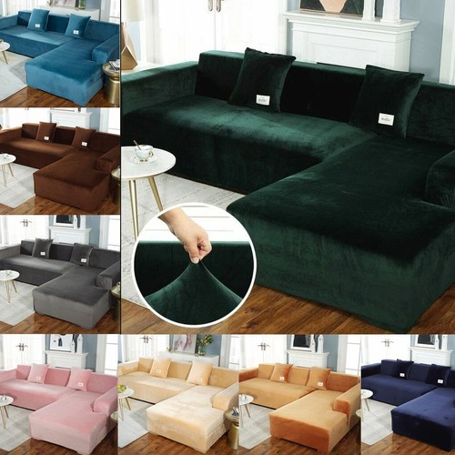 Dicke samt sofa überwürfe - samt,