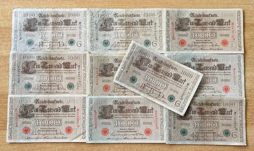 Lot 1000 mark 1910 - 1000,