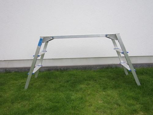Alu trittbank arbeitsplattform - alu,