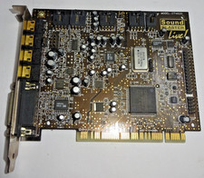 CREATIVE CT4620 SOUNDBLASTER LIVE! PCI SOUNDKARTE # GK12217