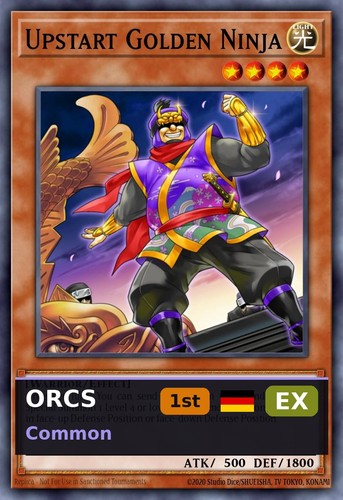 Goldener emporkömmling ninja - goldener, emporkömmling-ninja