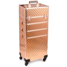Kosmetikkoffer Makeup Koffer Trolley Beauty Case Schminkkoffer Friseurkoffer XXL