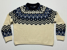 Norweger Pullover Islandpullover Gr 44 / 46   m. Schurwolle 7344
