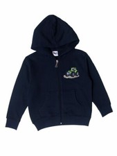 Zintgraf Kapuzenjacke Stickerei Traktor grün Felgen grau