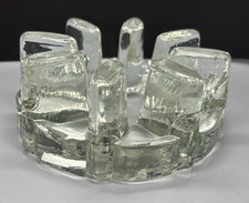 Vintage Blockglas Stövchen