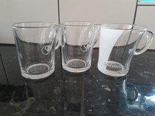 3 Kaffeetassen SENSEO aus Glas