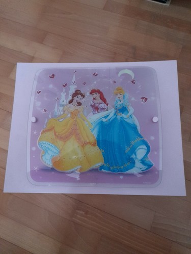 Disney princess lampe glas - disney,