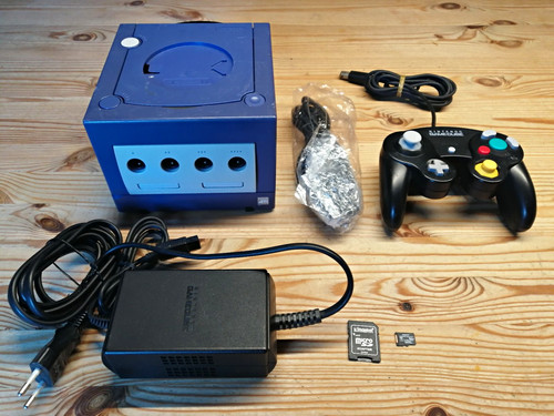Nintendo gamecube lila pal - gamecube,