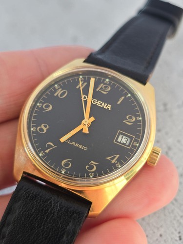 Vintage uhr rare dugena - uhr,