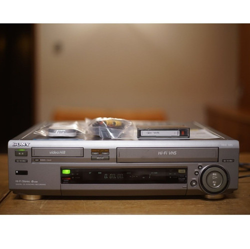 Sony hi8 vhs dual video - hi8,