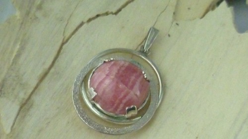Anhänger kette rhodochrosit - anhänger,