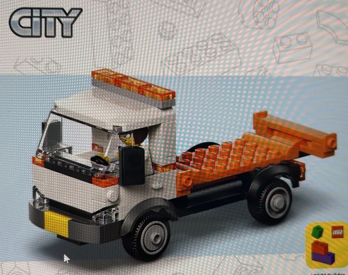 Lego city lkw - mit, minifigur