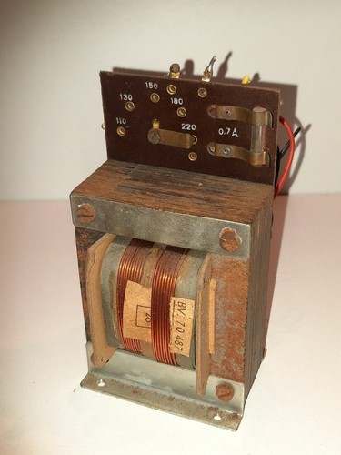Netztrafo aus emud musiktruhe - netztrafo,