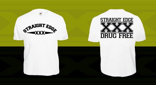 Straight edge shirt sxe - t-shirt,