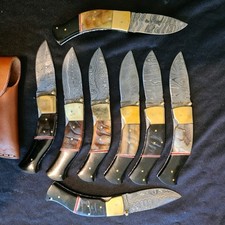 Damastmesser klappmesser - damastmesser,