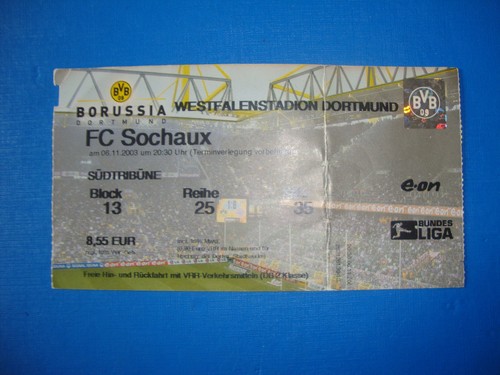 Ticket bvb dortmund fc - 03/04,