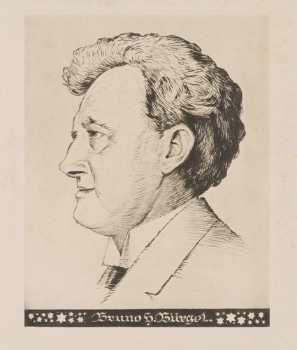 Porträt bruno bürgel - bruno, bürgel,