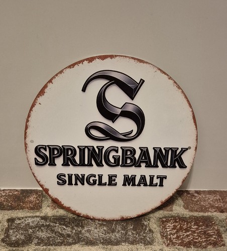 Springbank single malt whiskey - single,