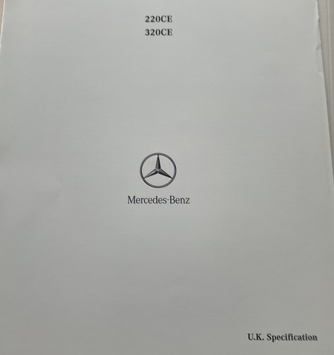 Mercedes benz 220ce und - 220ce, 320ce