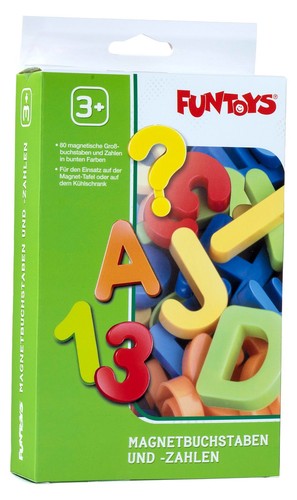 Funtoys magnetbuchstaben - funtoys, 80